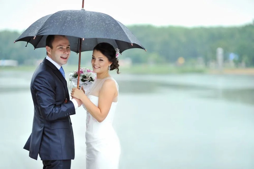 Is Raining on Your Wedding Day Good Luck